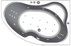 Kolpa San Акриловая ванна Lulu 170х100 L Special – фотография-4